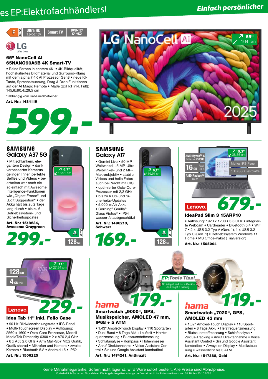 Seite 3 – TV, Smartphone & Co.