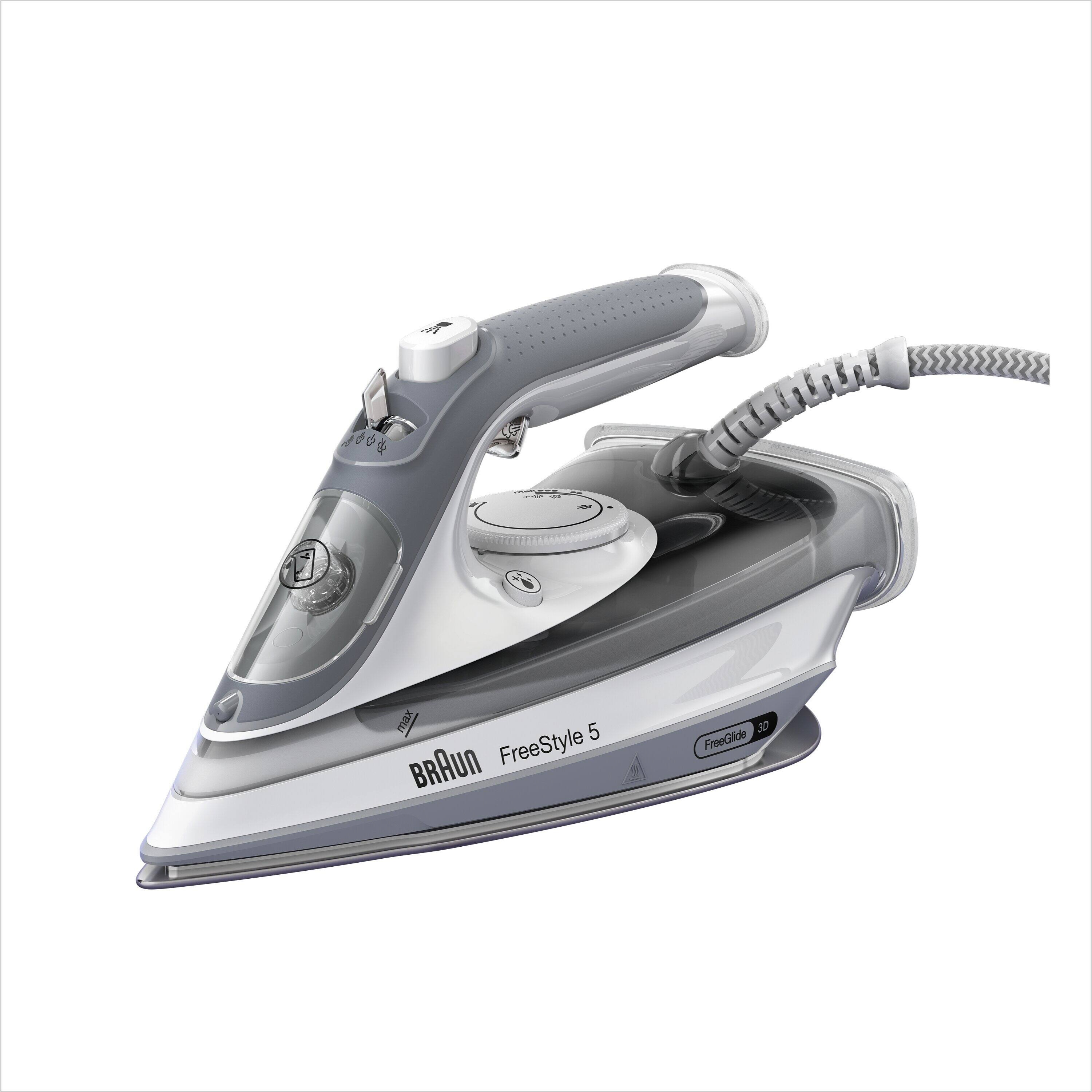 Braun TexStyle 5 SI 5078 GY Dampfbügeleisen Grau