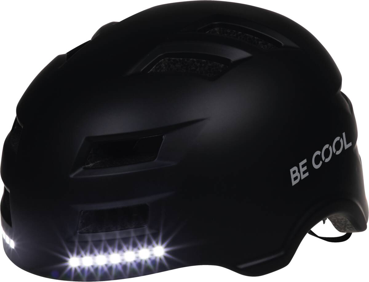 Unisex Schutzhelm mit Beleuchtung M (55-58cm)