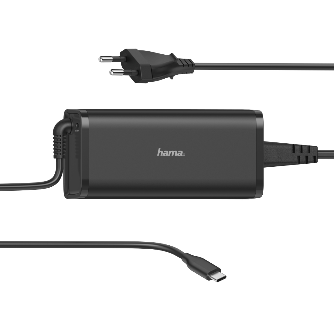 200007 USB-C Notebook-Netzteil, 5-20V/92W Schwarz