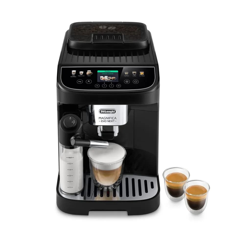 DE LONGHI Kaffeevollautomat Magnifica Evo Next 1450W 1.9L, schwarz