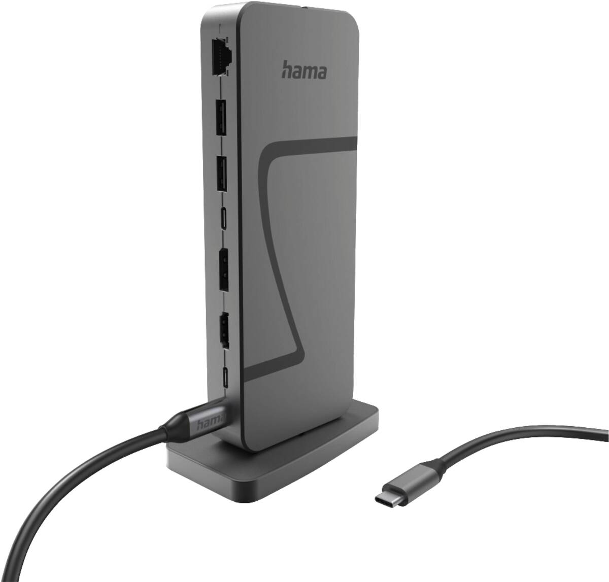 200200 USB4 Docking Station, 8K, PD140W, 1 Grau