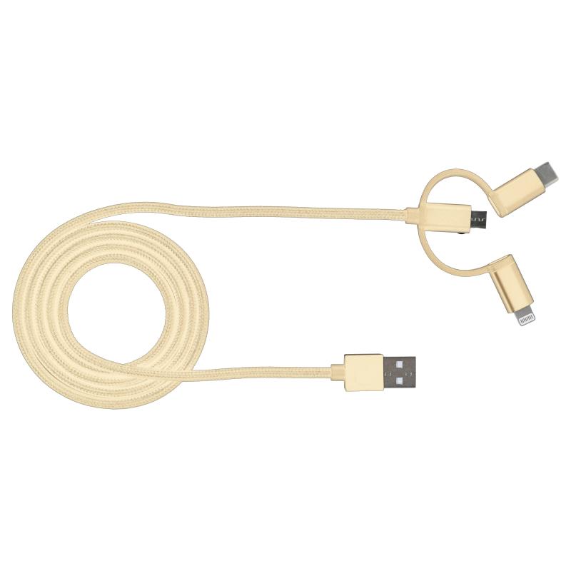 BE COOL Cavo Dati & Ricarica 3-in-1