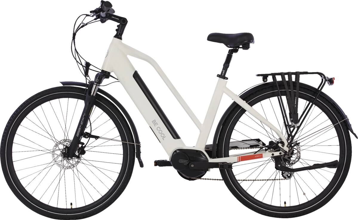 BE COOL E-Bike City E-Bike Hi1 Damen Weiss