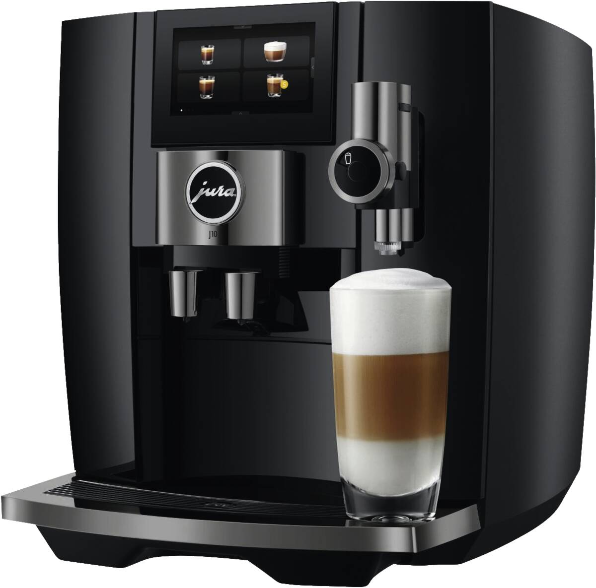 JURA Kaffeevollautomat J10 (EA) Piano Black