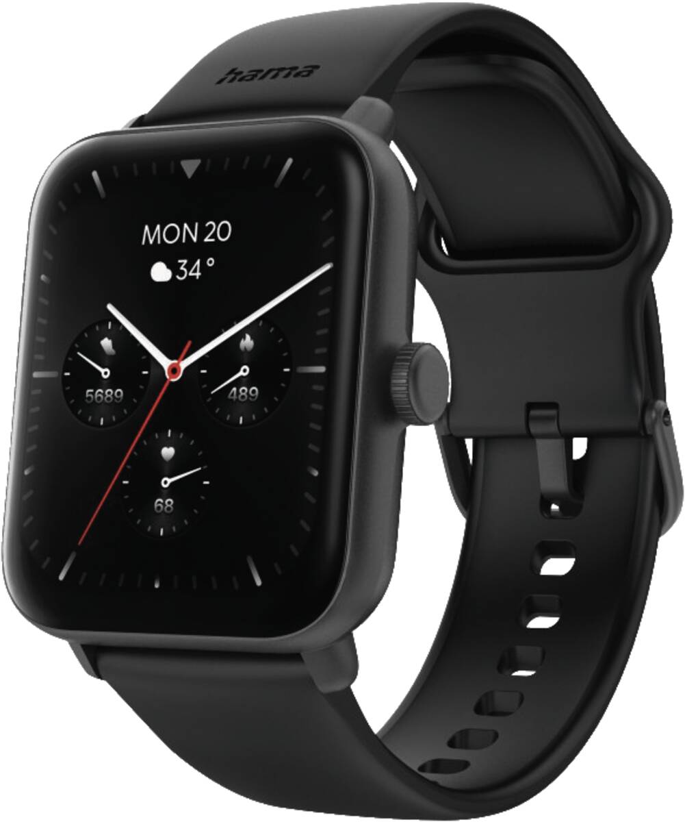 Hama 178619 SMARTWATCH 6010 Schwarz