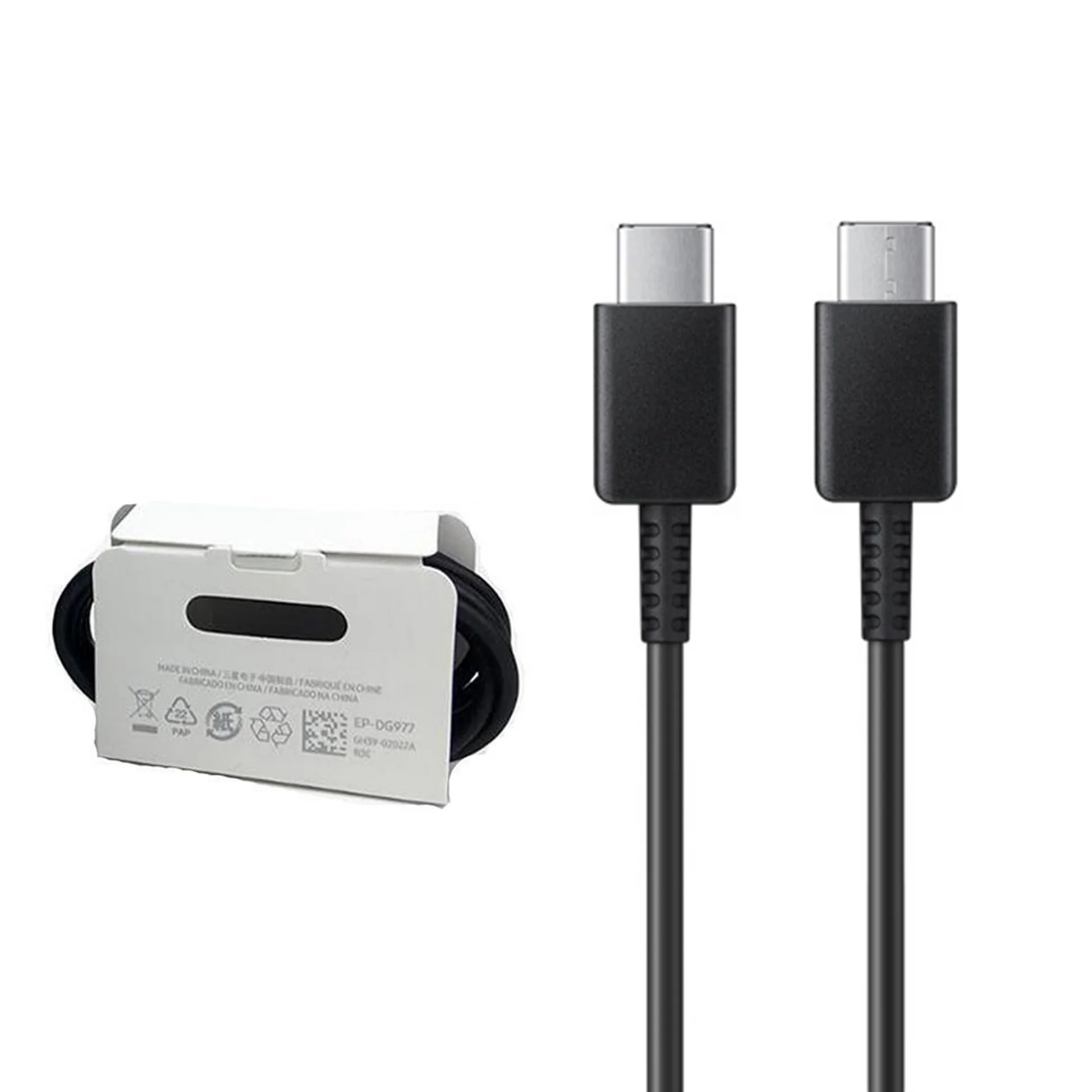 Cavo Samsung USB-C a USB-C nero EP-DG977BBE