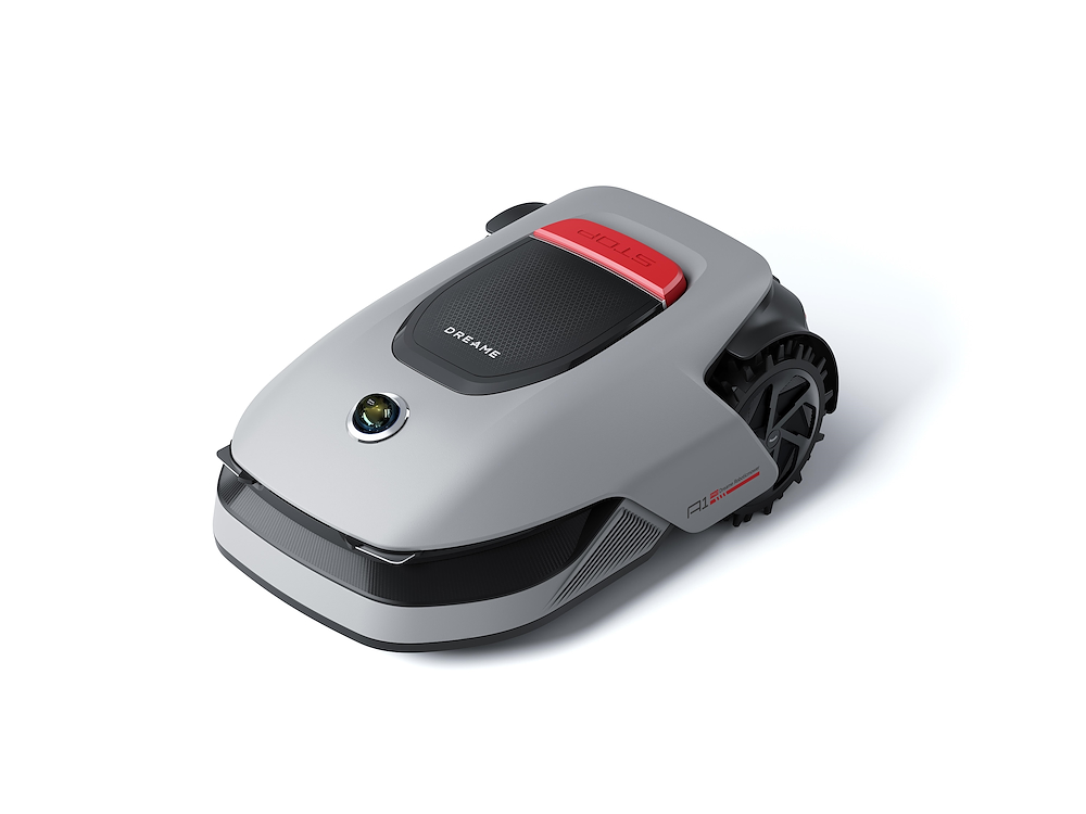 DREAME Robot tagliaerba con Wi-Fi e rilevamento ostacoli 3D, Grigio/Nero