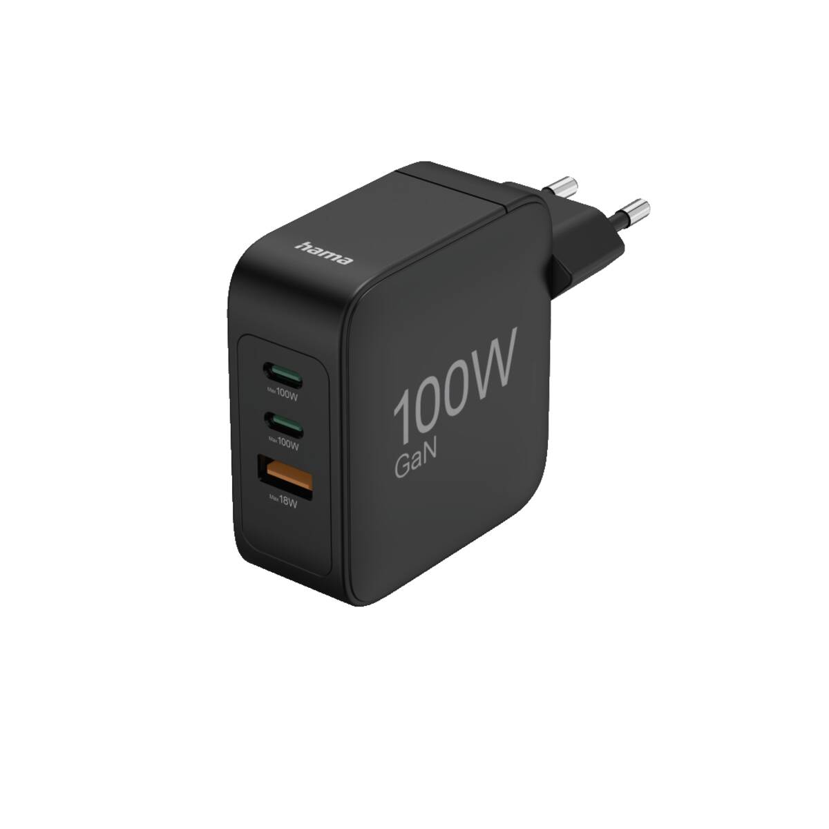 201962 Caricatore rapido, 2x USB-C + 1x USB