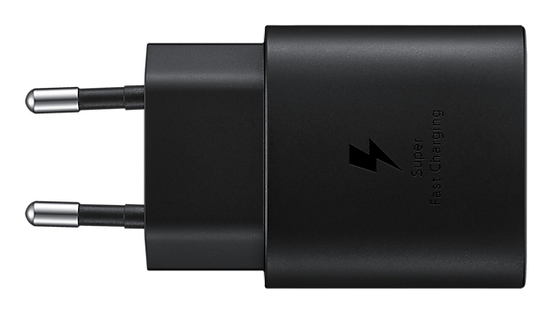 SAMSUNG Caricabatterie universale da rete USB-C 25W Super Fast nero