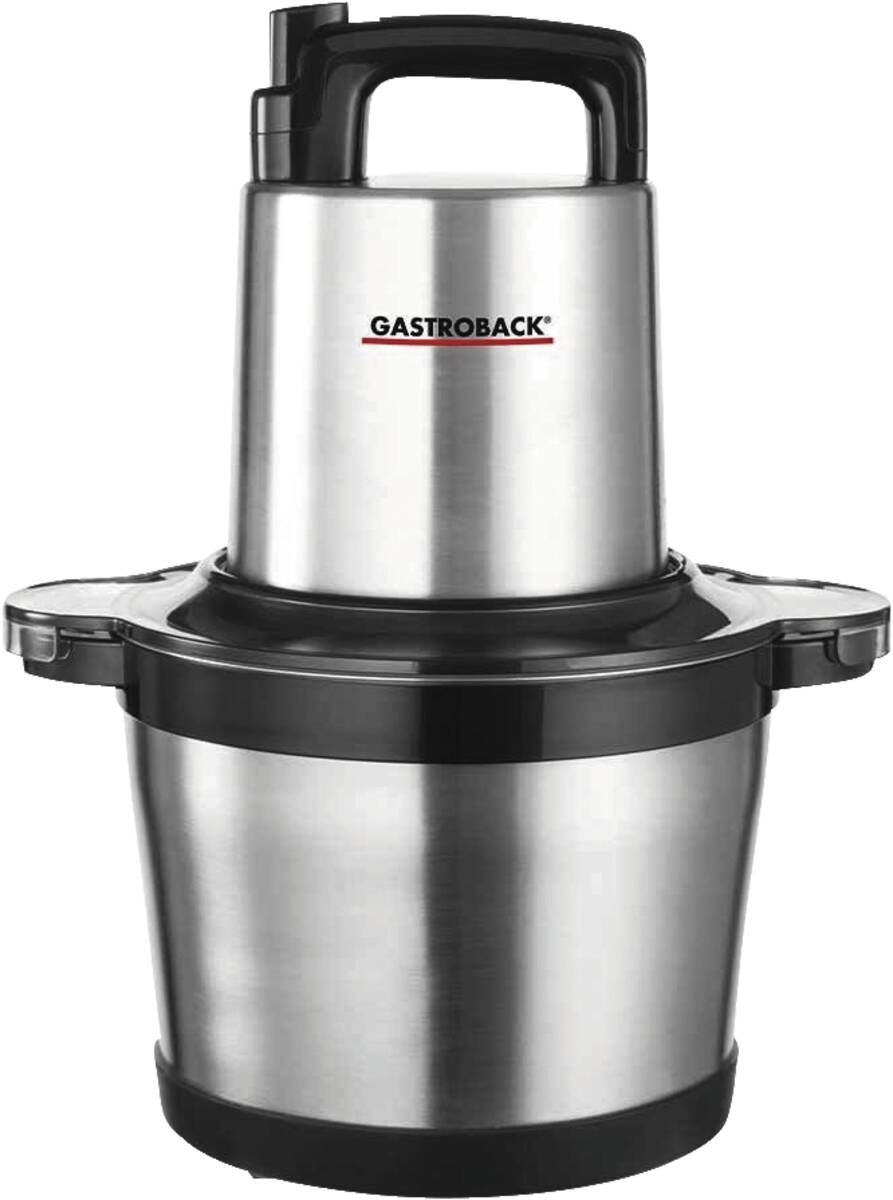 40966 Design Multizerkleinerer Professional 5 L Edelstahl-Schwarz