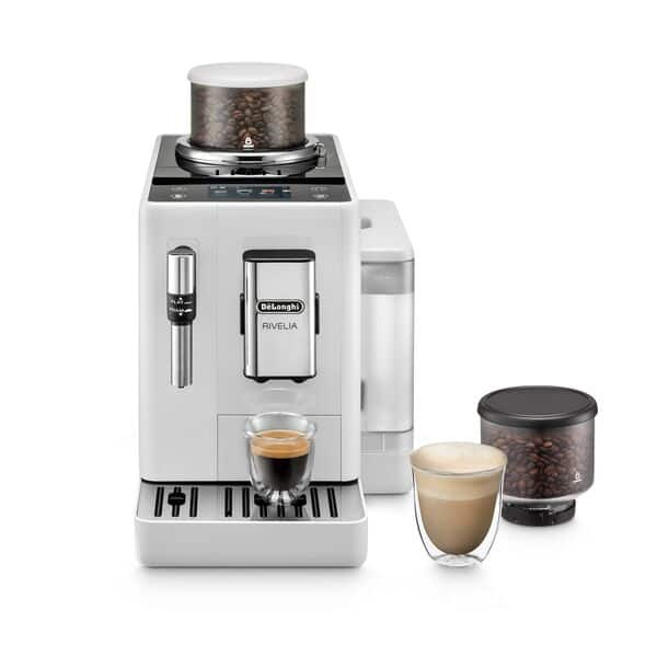 De'Longhi Rivelia Coffee Automatischer Kaffeevollautomat 1450W TFT 1.4L Weiß