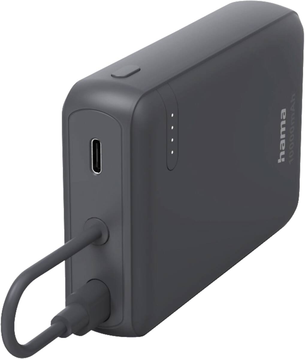 Hama 201739 Power Pack Travel, 10000mAh, 2C