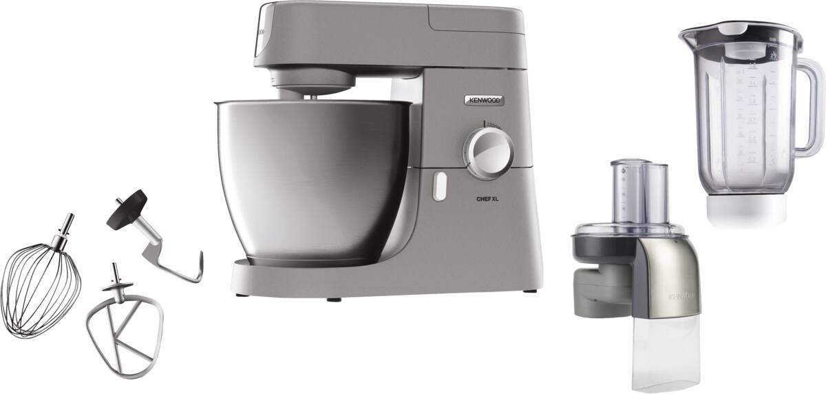 Kenwood Küchenmaschine KVL 4140S Chef XL Edelstahl