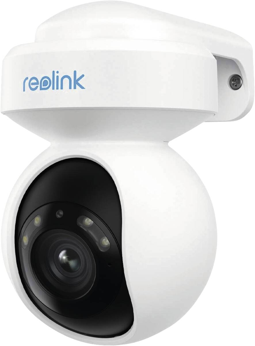E Series E540 Smart 5MP PTZ WiFi Camera Motion Spotlighs Weiss