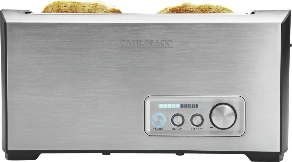 42398 Design Toaster Pro 4S Edelstahl