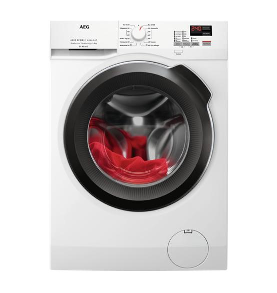 AEG L6FBC41480 Lavatrice (8kg, A) Bianca