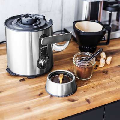 Gastroback Design Multi Juicer Digital Spremiagrumi Acciaio Inox-Nero