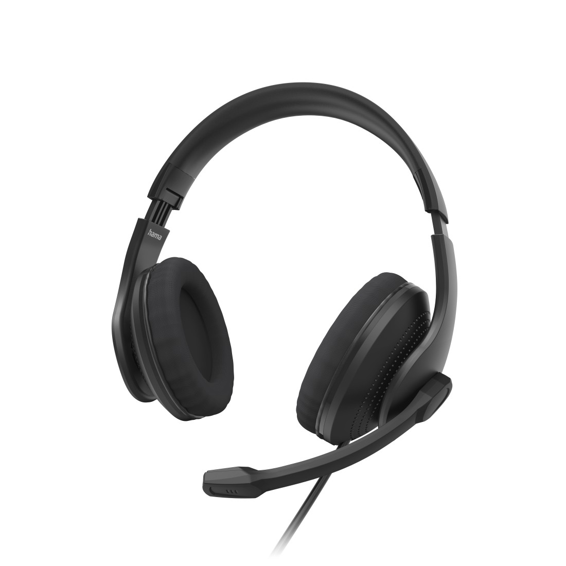 Cuffia con archetto Hama 139935 PC-Office-Headset HS-USB300 V2 Nero